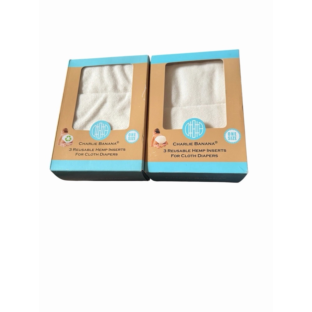 X2 Charlie Banana 3 Reusable Hemp Inserts